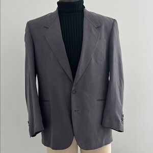 Alfani steel grey silk Men's Blazer size 40R
